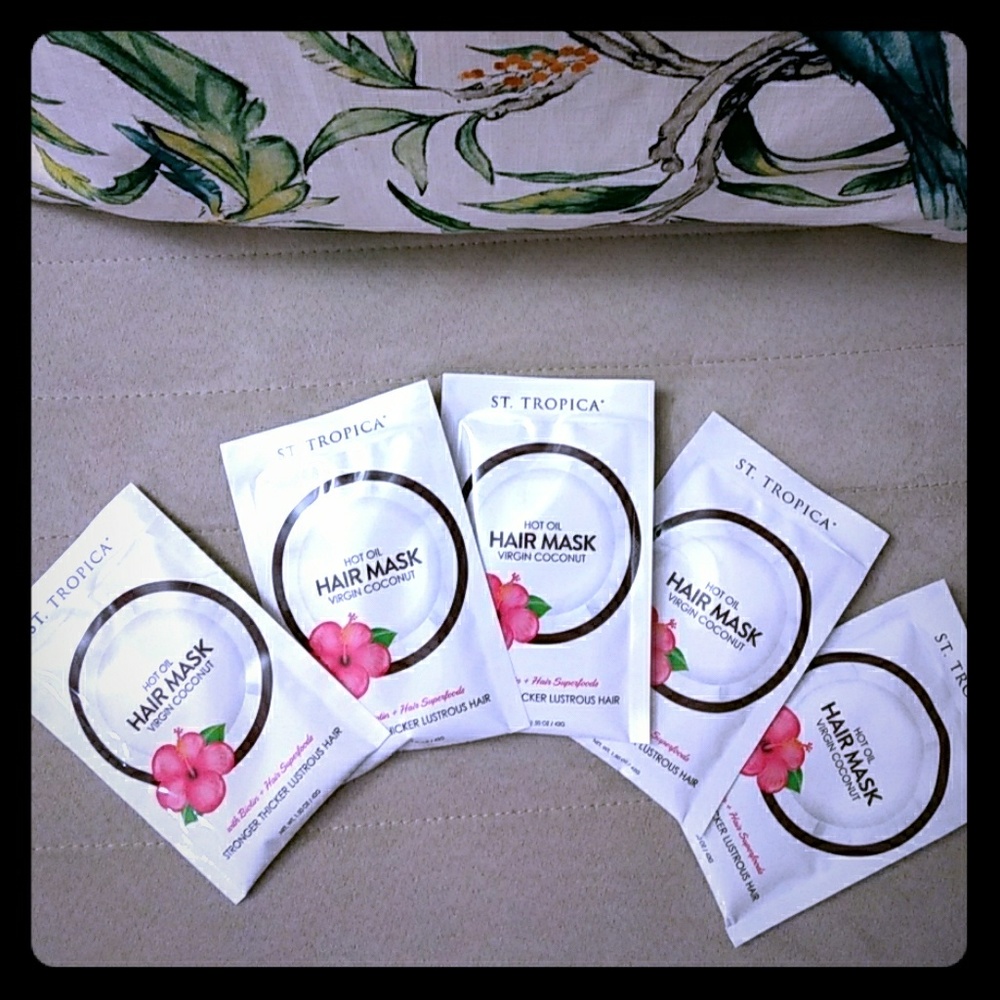 St. Tropica coconut hot oil mask X 5 NWT